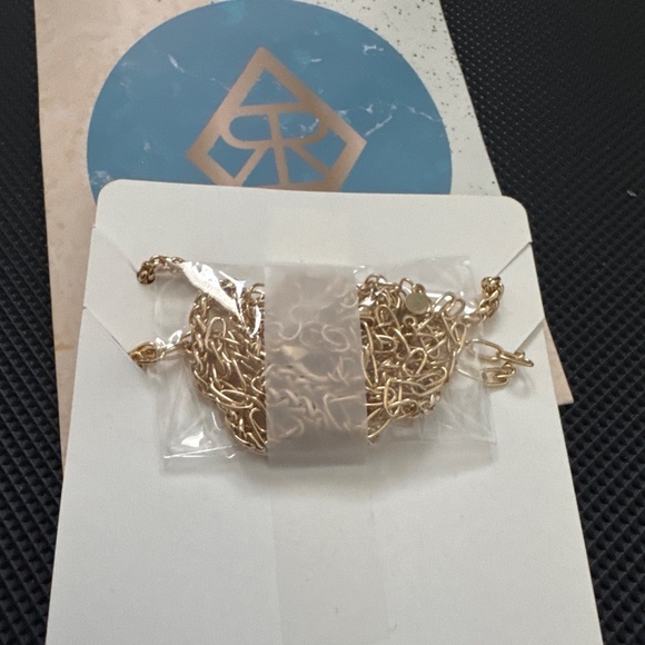 Amelia Roe multi strand necklace gold plated - Picture 3 of 5